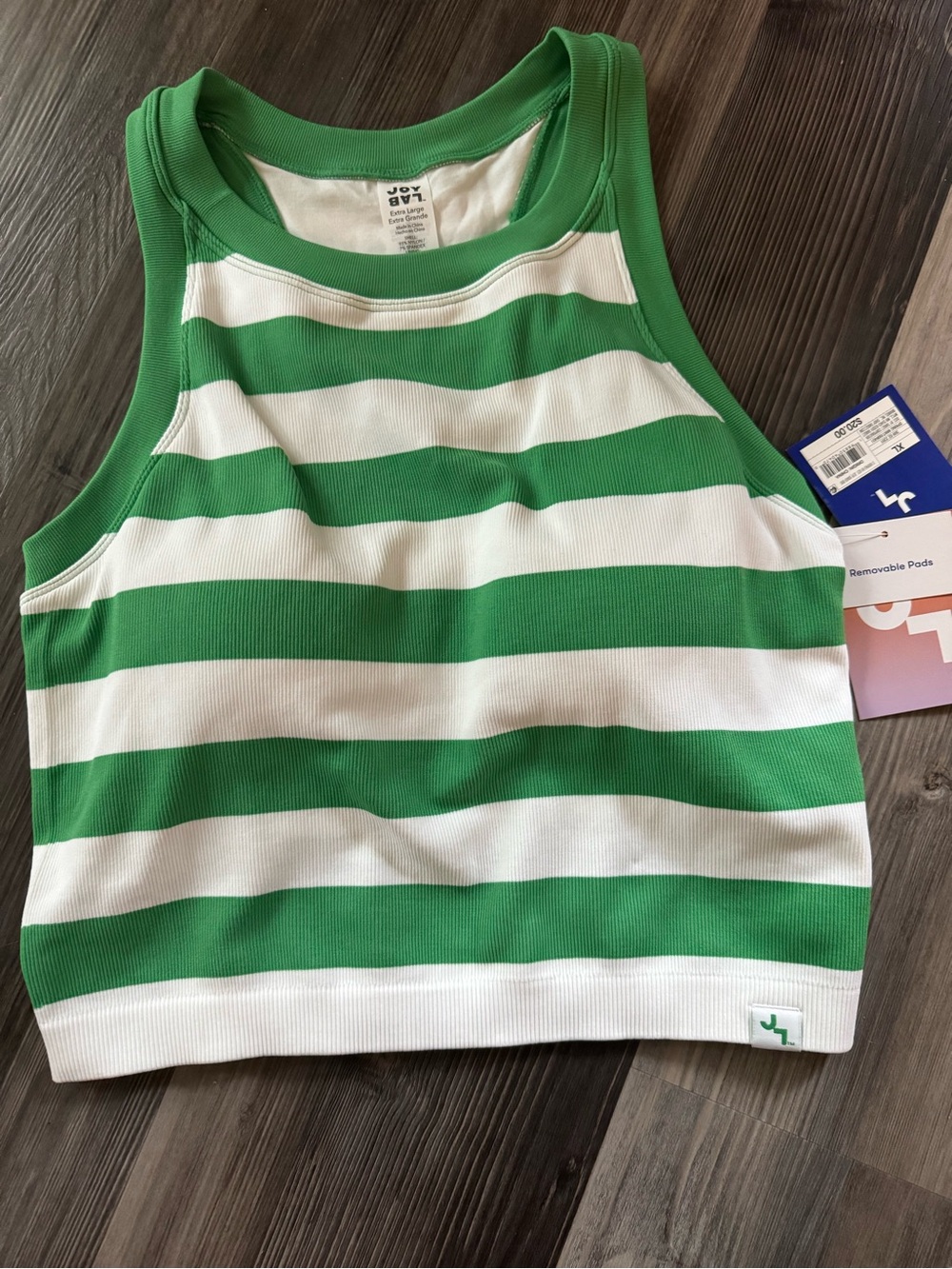 Set of 6 Joy Lab Athletic Tank Tops with attached bra XL - Picture 2 of 7